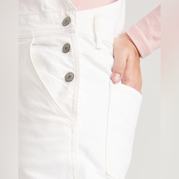 NWOT! O.G. Straight White Workwear Jean Overalls for Women - Multiple Sizes - Picture 5 of 10